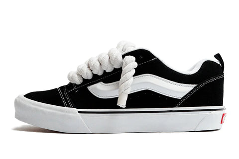 Vans Knu Skool Black Rope Laces