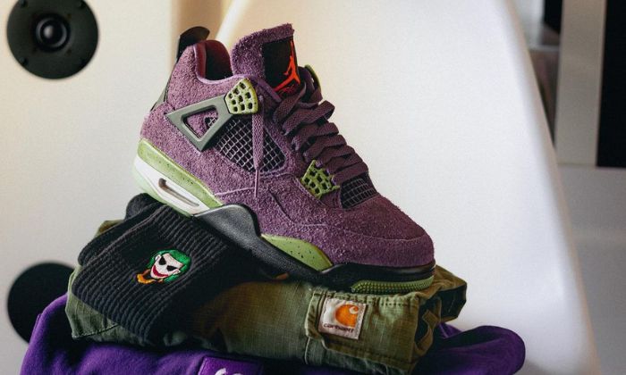 Jordan 4 Canyon Purple