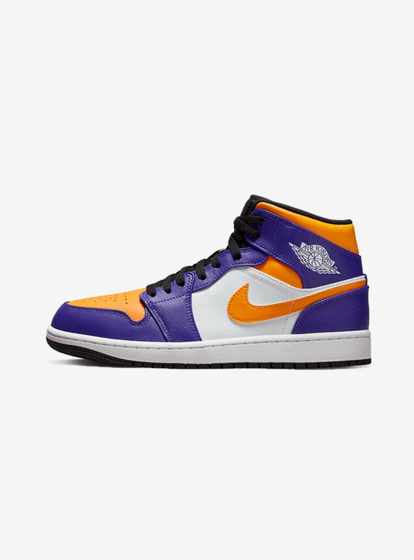 Jordan 1 Mid Lakers