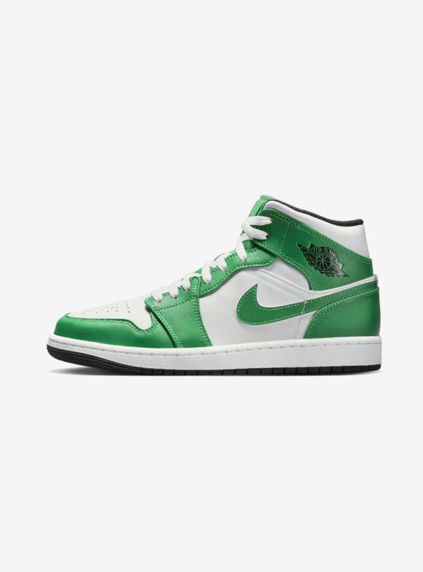 Jordan 1 Mid Lucky Green