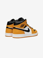 Jordan 1 Mid Taxi Yellow