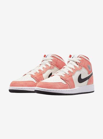 Jordan 1 Mid Team Orange